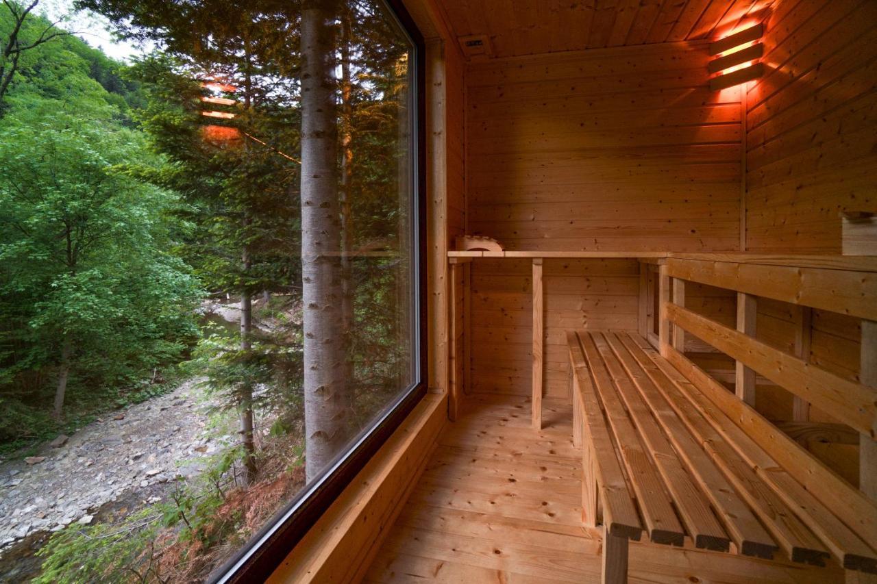 Novosiele Residence - Nad Gorska Rzeka - Lesne Spa Sauna Jacuzzi - Bieszczady Bystre  Εξωτερικό φωτογραφία