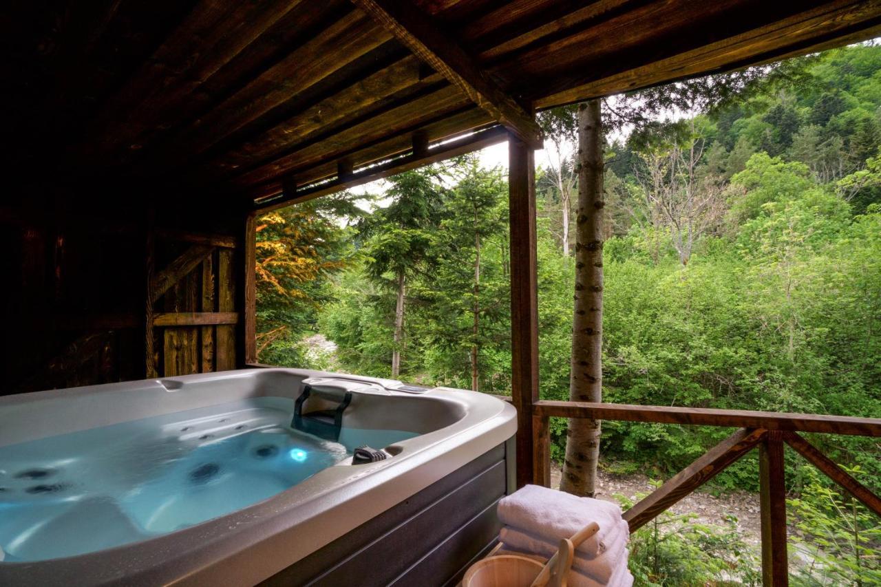 Novosiele Residence - Nad Gorska Rzeka - Lesne Spa Sauna Jacuzzi - Bieszczady Bystre  Εξωτερικό φωτογραφία